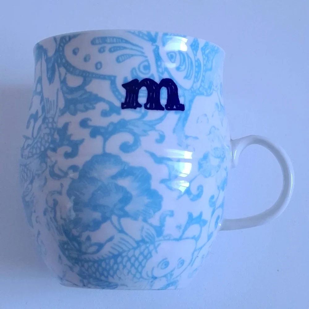 Anthropologie monogram mug